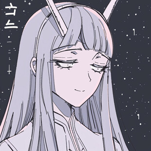 治愈漫画角色阿满圆形头像